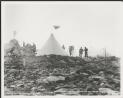 The first observatory on Kosciuszko, Snowy Mountains, New South Wales, ca. 1897 / Charles Kerry